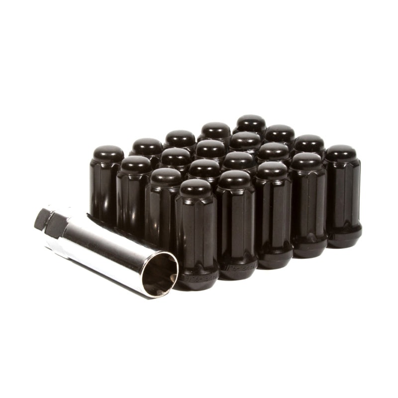Method Lug Nut Kit – Spline – 1/2in – 6 Lug Kit – Black