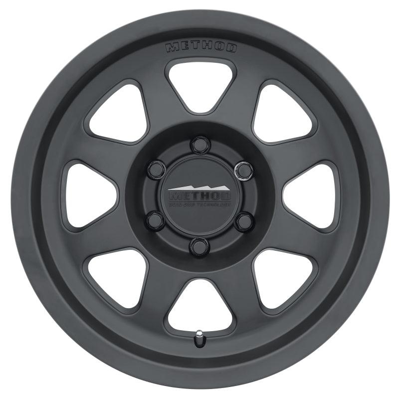 Method MR701 17×7.5 +50mm Offset 6×130 84.1mm CB Matte Black Wheel