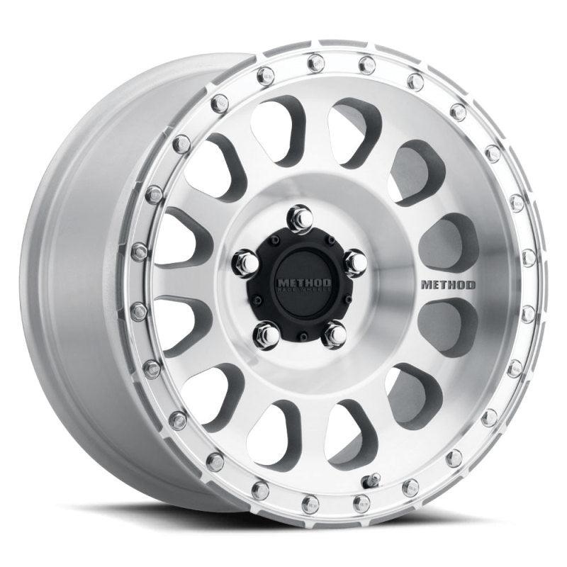 Method MR315 17×9 -12mm Offset 5×5 71.5mm CB Machined/Clear Coat Wheel
