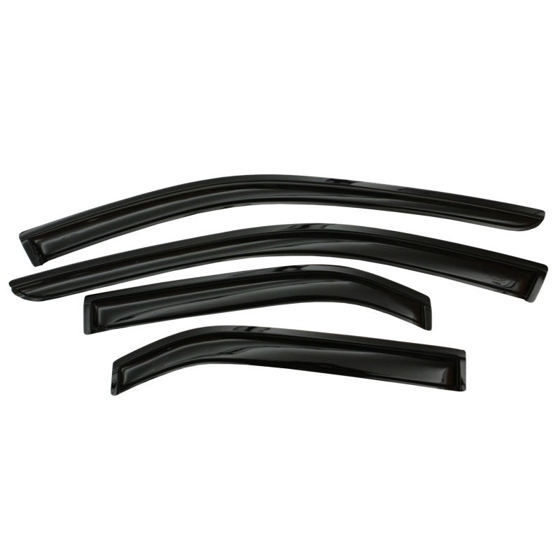 AVS 19-22 Hyundai Santa Fe Ventvisor Outside Mount Window Deflectors 4pc – Smoke
