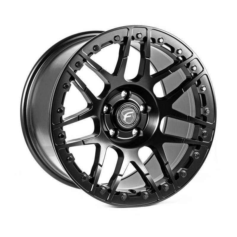Forgestar F14 Beadlock 17×10 / 5×120 BP / ET45 / 7.3in BS Satin Black Wheel