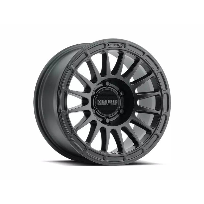 Method MR314 17×7.5 +30mm Offset 5×4.5 73mm CB Matte Black Wheel