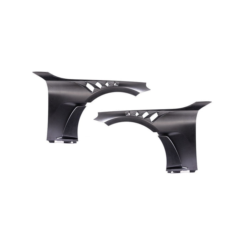 Alpha-N BMW G87 M2 Carbon Vented Front Fender Set – V4 with Blades