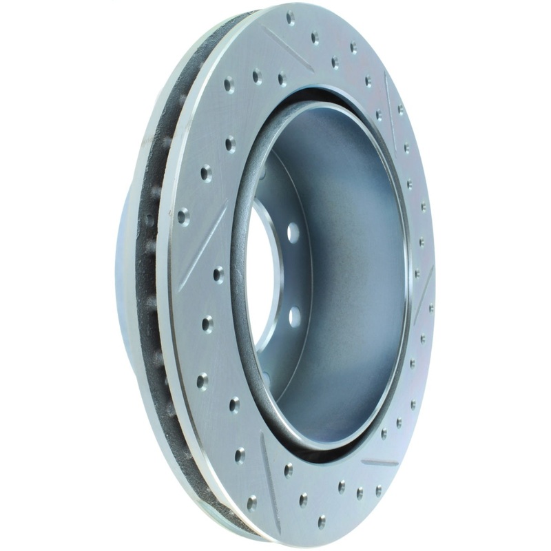 StopTech Select Sport 03-17 Chevrolet Express Sport Slotted & Drilled Right Rear Brake Rotor