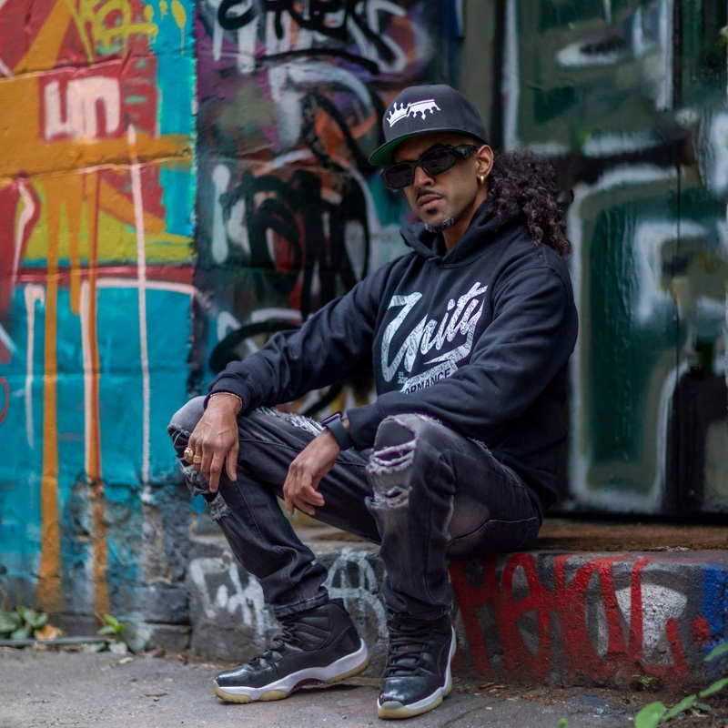Unity Performance “UNITY CAMO” Black Hoodie