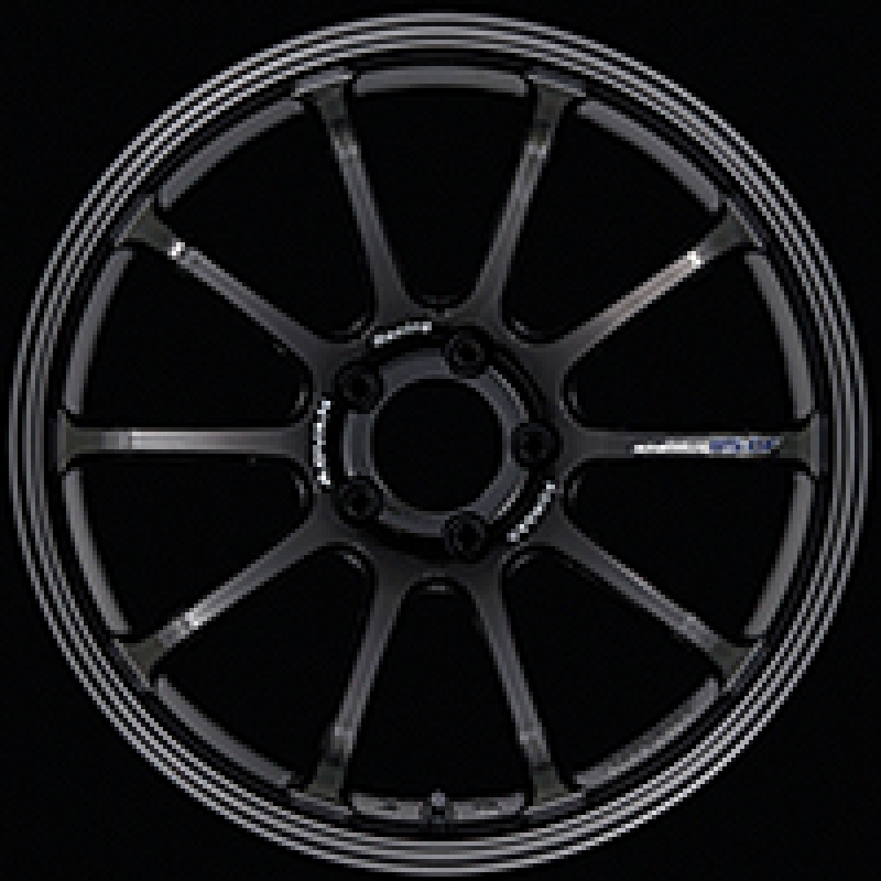 Advan RS-DF Progressive 18×9.5 +22 5-114.3 Racing Titanium Black Wheel