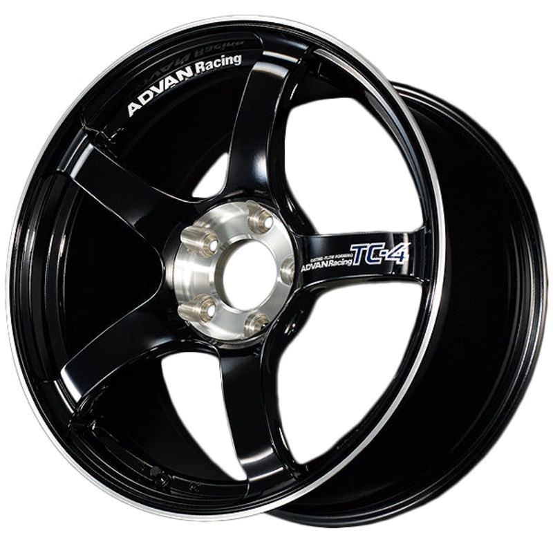 Advan TC-4 Special Edition Wheel – 18×9.0 +51 | 5×100 | Racing Gloss Black & Diamond Cut