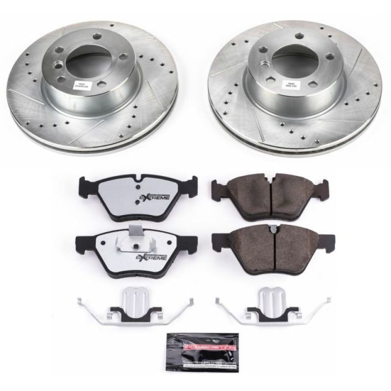 PowerStop Power Stop 2006 BMW 325xi Front Z26 Street Warrior Brake Kit
