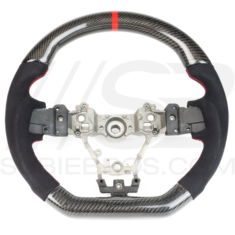 Sp3c Built Carbon Fiber Steering Wheel – 15-21 WRX/STI