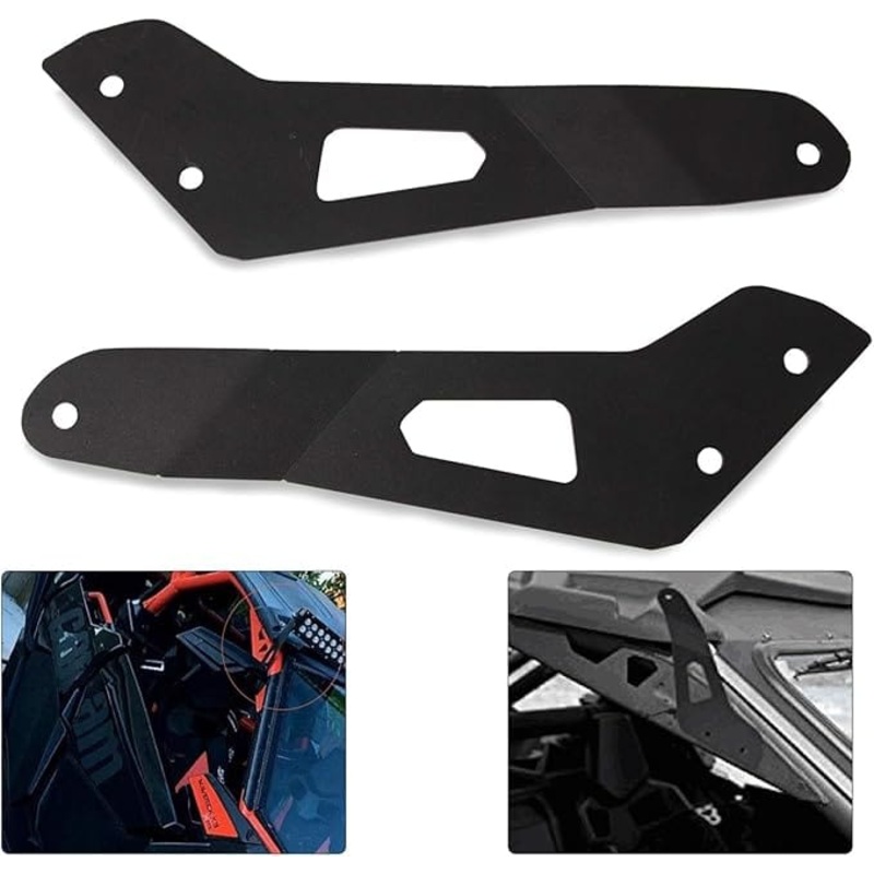 50” LED Light Bar Mounting Brackets Compatible with Can-am Maverick by Ransoto