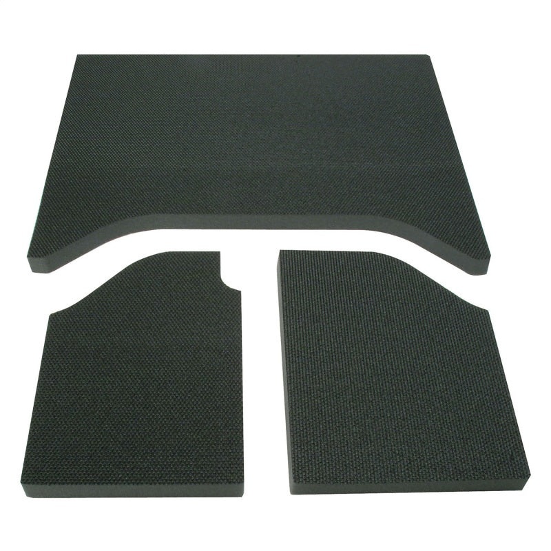DEI 07-10 Jeep Wrangler JK 2-Door Boom Mat Headliner – 3 Piece – Black