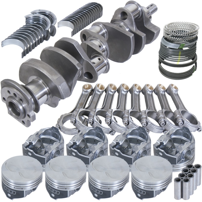 Eagle Chevy 400 3.750in Crank 5.700in I-Beam Rods -7cc Flat Top 4.155in Pistons Rotating Assembly