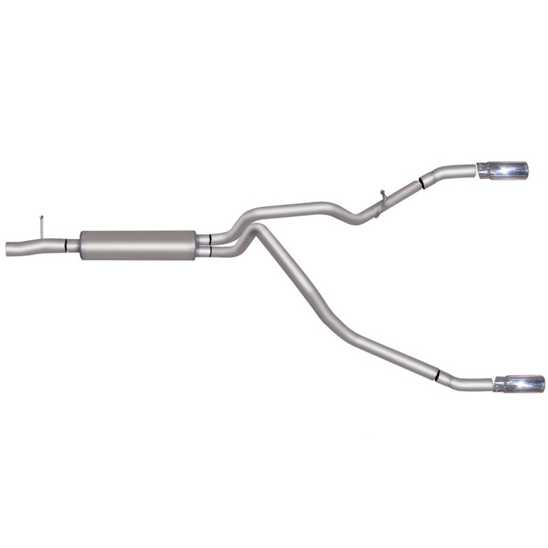 Gibson 2016 Ford F-250 Super Duty XL 6.2L 2.5in Cat-Back Dual Split Exhaust – Stainless