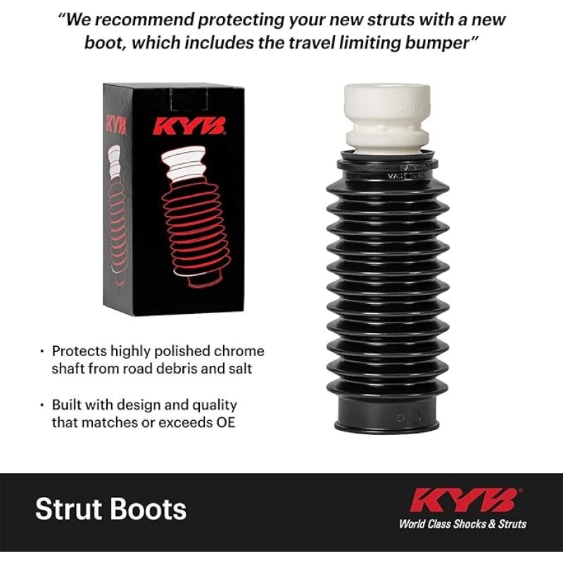 KYB 19-23 Audi Q3 / 18-22 Volkswagen Tiguan Strut Boot – Front