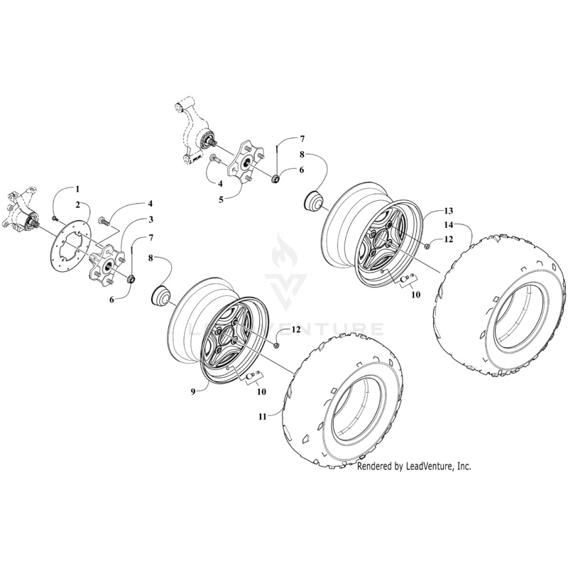 Wheel By Arctic Cat