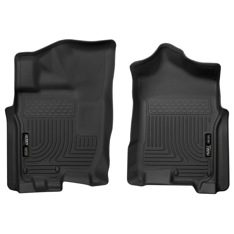Husky Liners 17-24 Nissan Titan Crew Cab/16-24 Titan XD Crew Cab X-Act Front Floor Liner Set Black