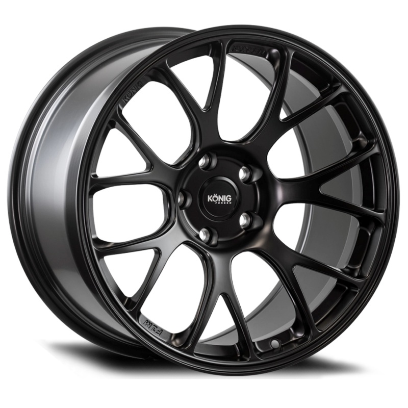 KONIG F1M Wheel – 19×9.5 +44 | 5×120 | Satin Black