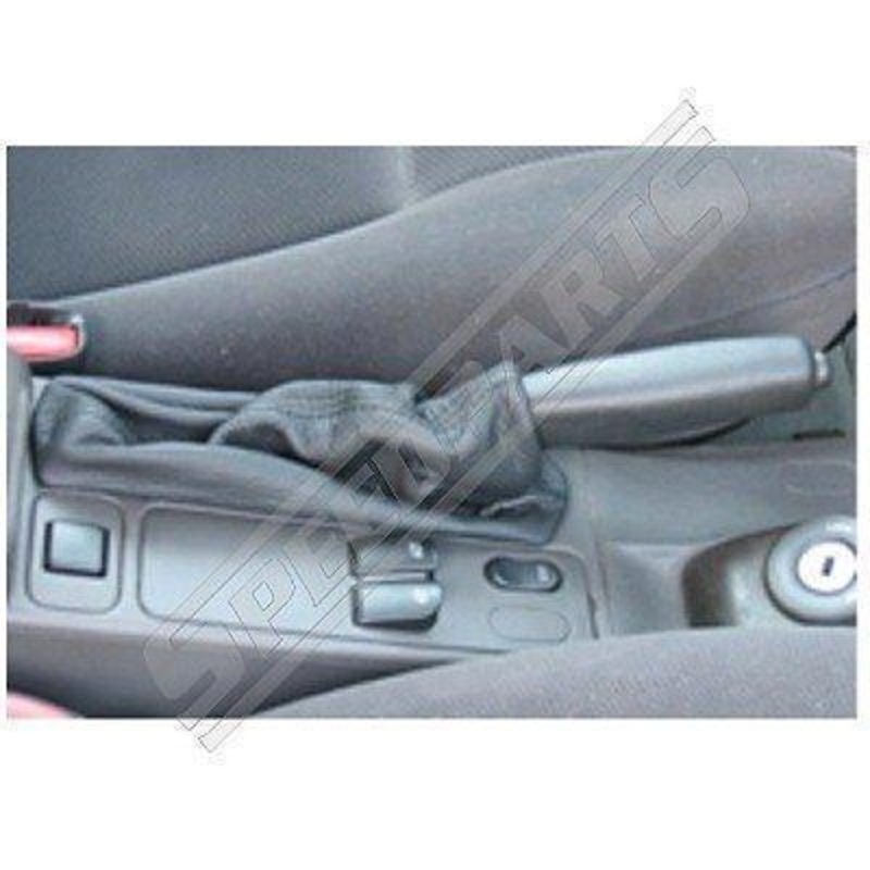Performance Parking Brake Handle Leather Boot Black
