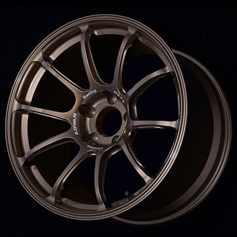 Advan RZ-F2 Wheel – 18×9.0 +45 | 5×114.3 | Racing Umber Bronze
