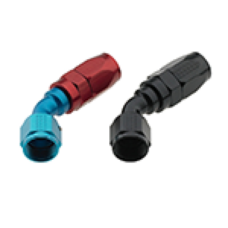 Fragola -16AN x 45 Degree Pro-Flow Hose End – Black