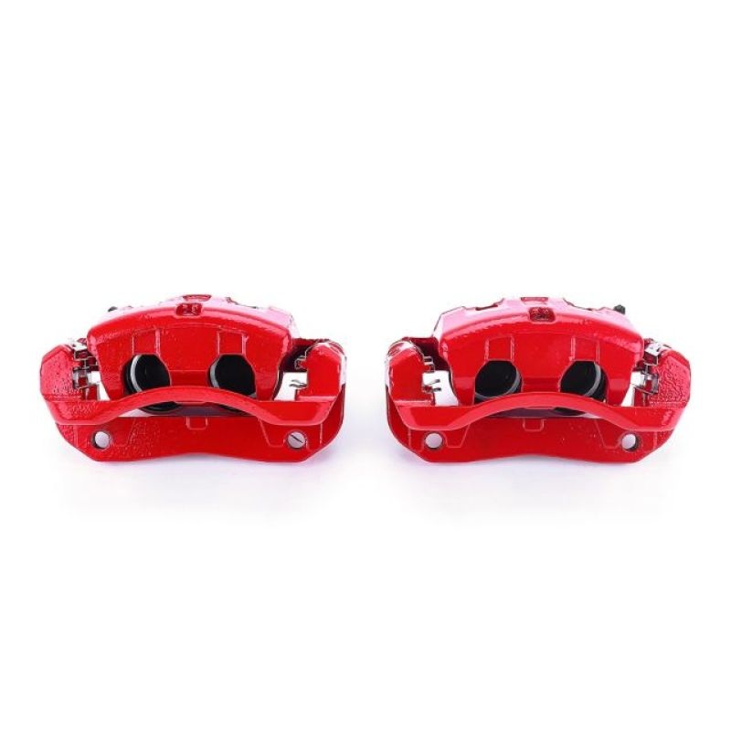 Power Stop 03-06 Acura MDX Front Red Calipers w/Brackets – Pair