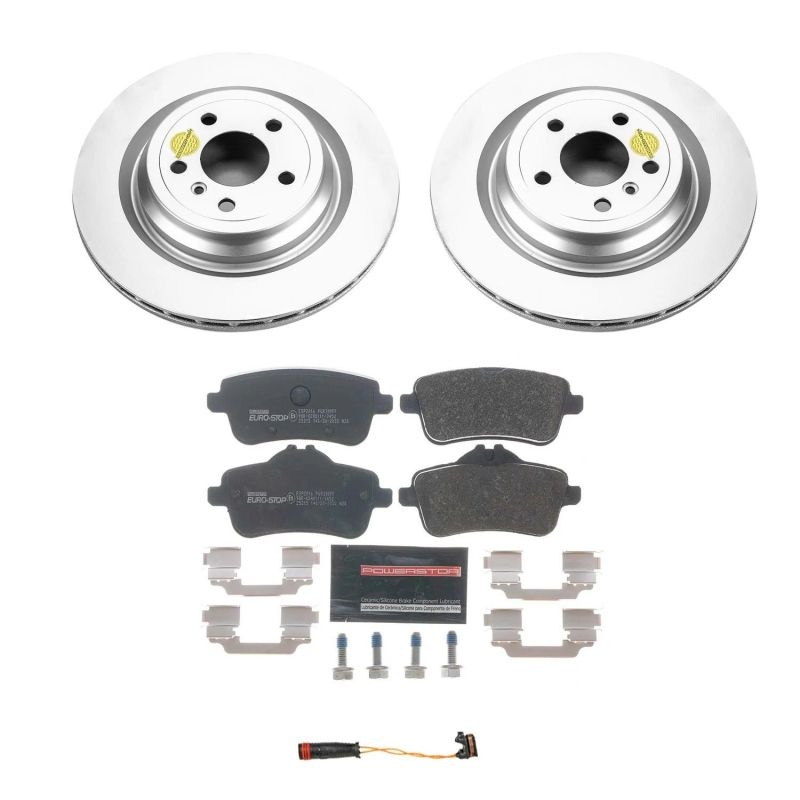 PowerStop Power Stop 2018 Mercedes-Benz GLE350 Rear Euro-Stop Brake Kit