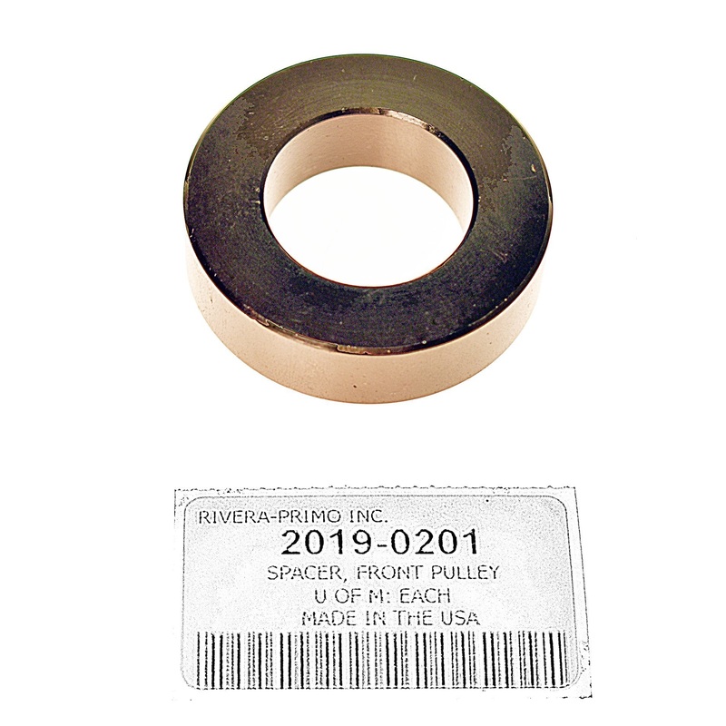 Spacer, Front Pulley AS Machined