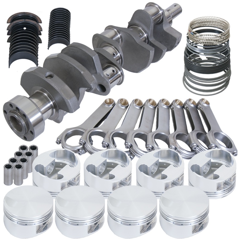 Eagle Chevy 454 1Pc 4.000in Crank 6.385in H-Beam -3cc Flat Top 4.310in Pistons Rotating Assembly