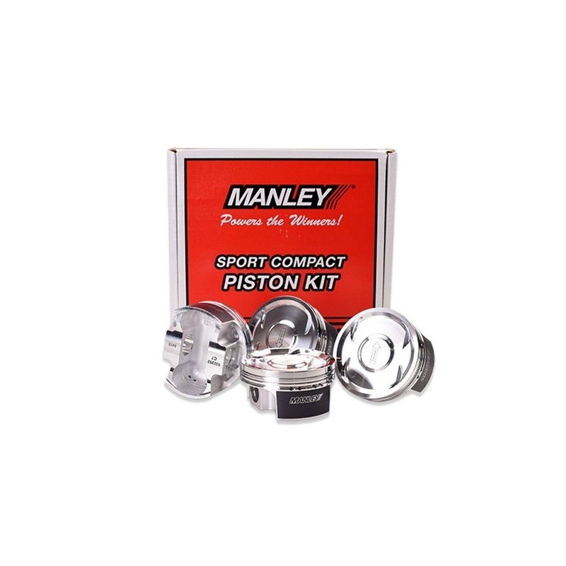 Manley Platinum Forged Pistons Subaru WRX EJ255 75mm De-Stroker Crank 100mm +0.5mm -18 cc 8.5:1