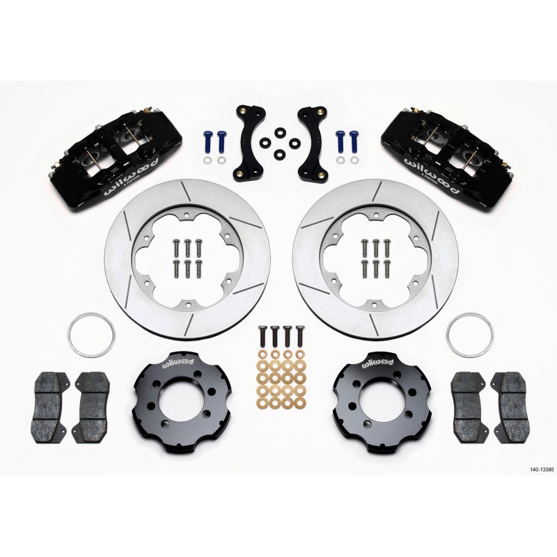 Wilwood Dynapro 6 Front Hat Kit 11.00in GT Rotor 1995-2005 Miata