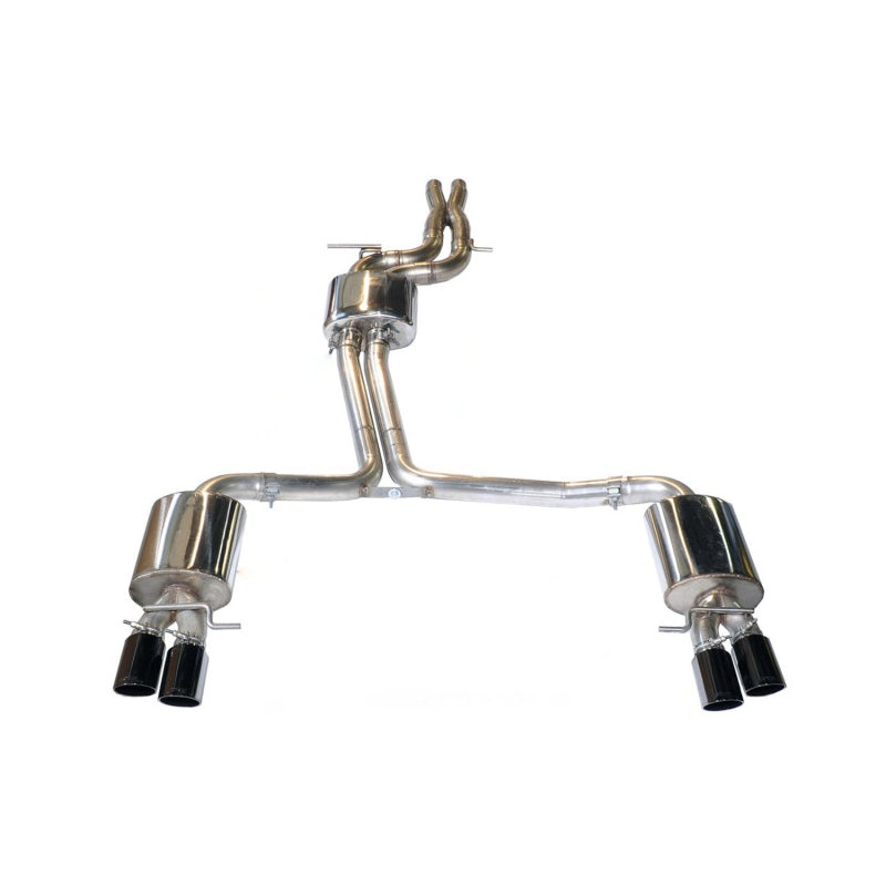 AWE Tuning Audi B8 / B8.5 S4 3.0T Touring Edition Exhaust – Diamond Black Tips (90mm)