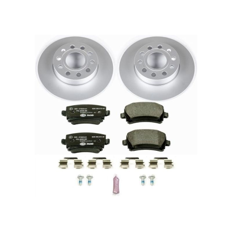 PowerStop Power Stop 2008 Audi A3 Rear Euro-Stop Brake Kit