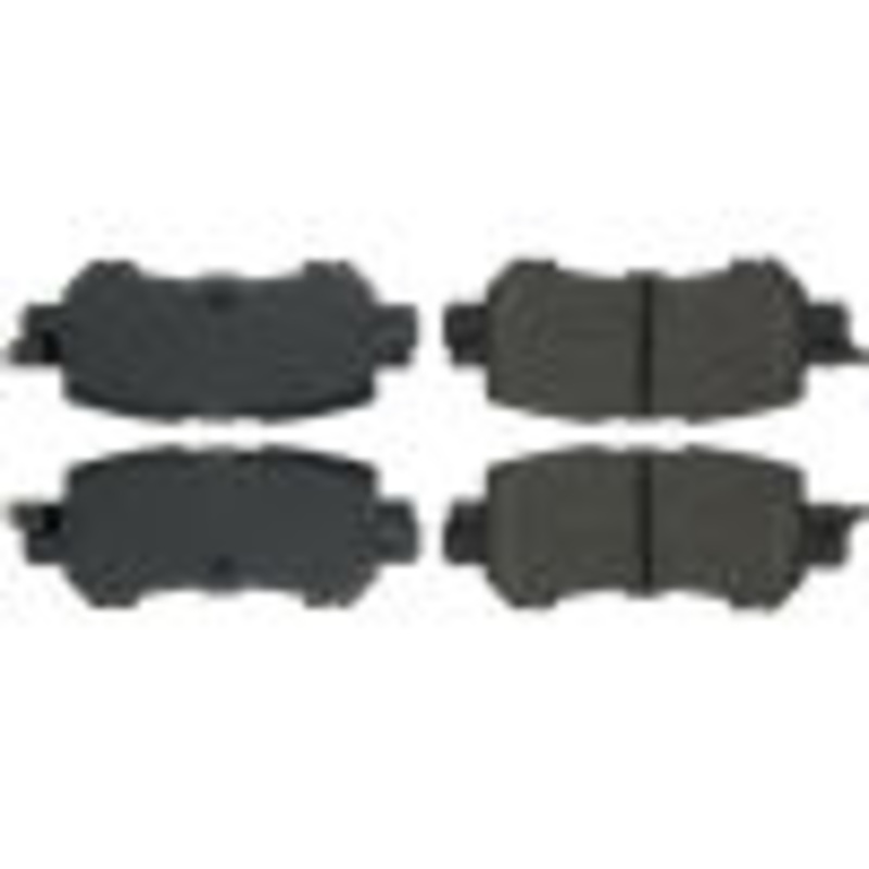 Stoptech PosiQuiet 09-10 Porsche 911 Carrera 2 exc Turbo/Turbo Look/2S Front Semi-Metallic Brake Pads