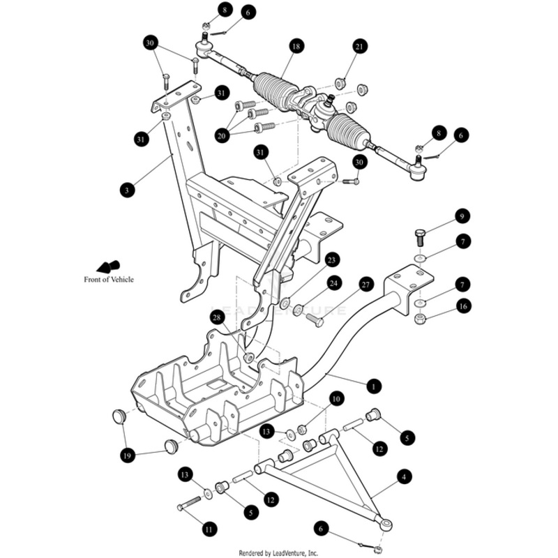 Front Frame Powertrain-Weld by Arctic Cat