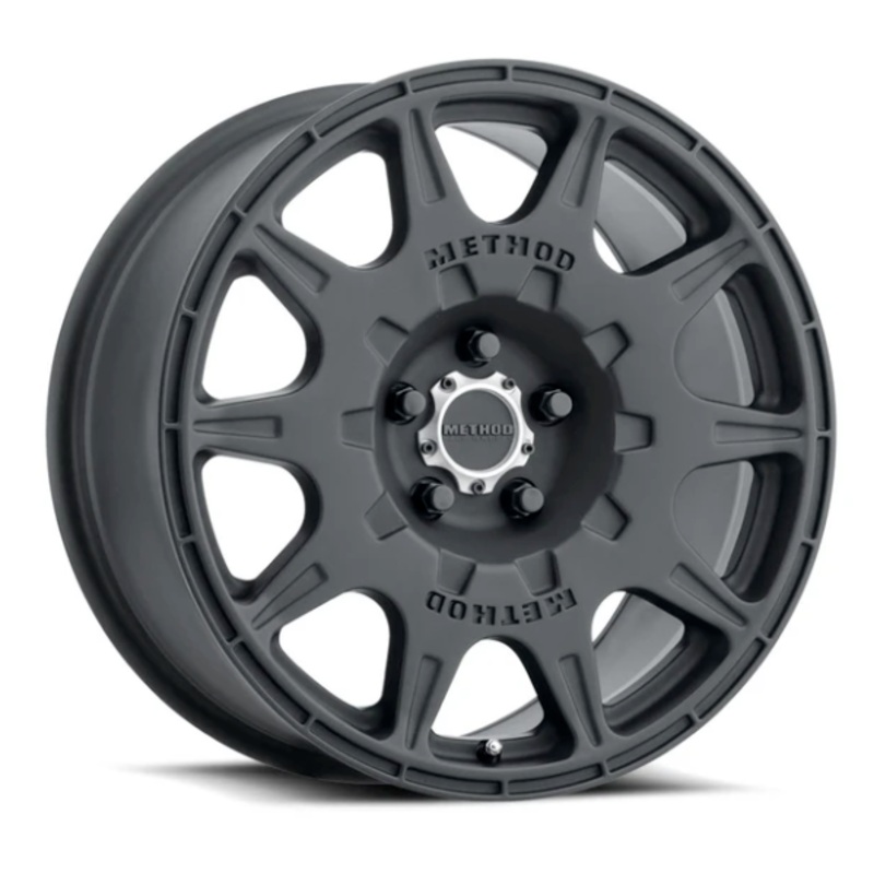Method MR502 RALLY 16×7 +15mm Offset 5×100 67.1mm CB Matte Black Wheel