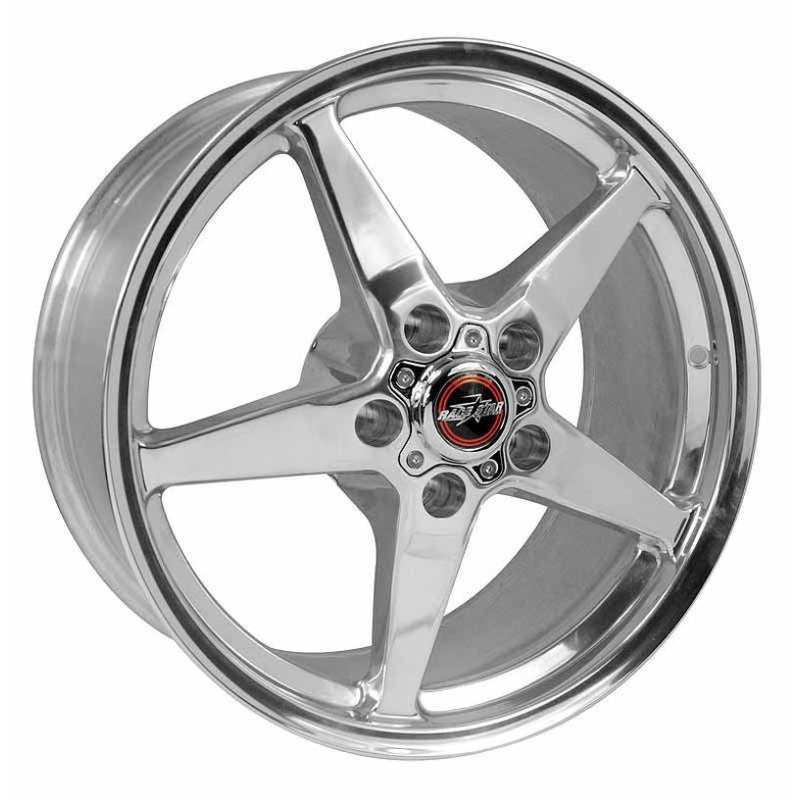 Race Star 92 Drag Star 17×4.50 5×5.00bc 1.75bs Direct Drill Polished Wheel