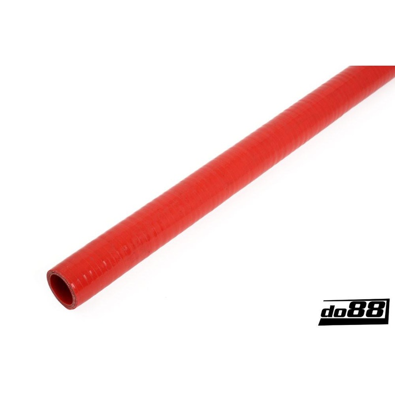 Silicone Hose Red Flexible smooth 1,375” (35mm)