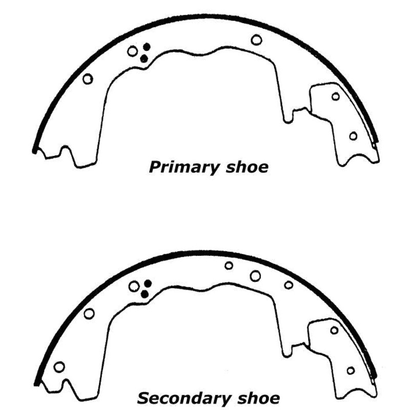 Porterfield Brake Shoes for 2000 DODGE RAM 2500 4WD Rear Drum