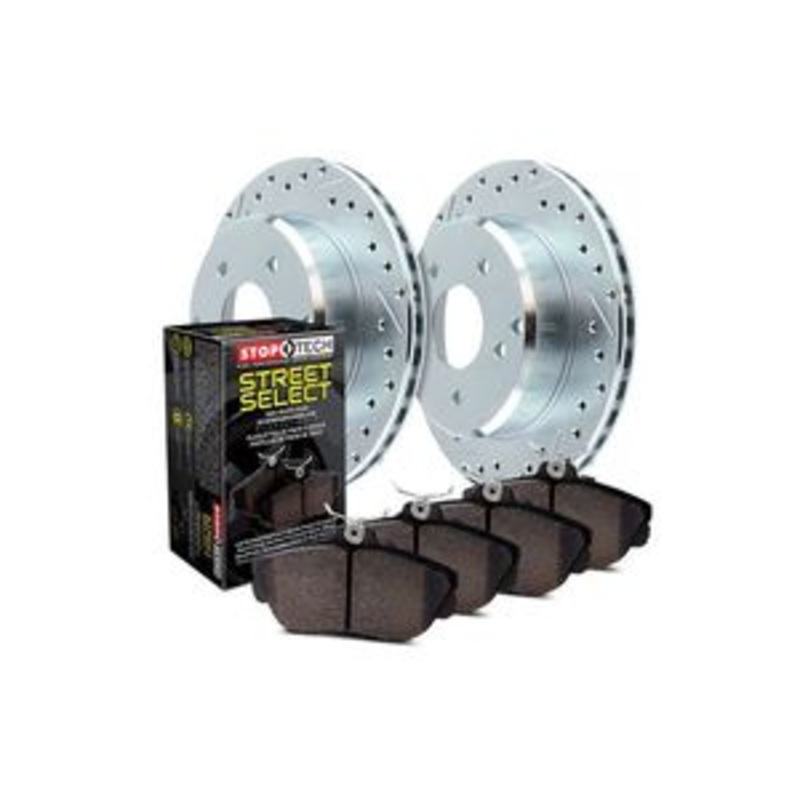 StopTech 03-06 Mitsubishi Lancer Evo AWD Four Wheel Slotted Sport Brake Kit