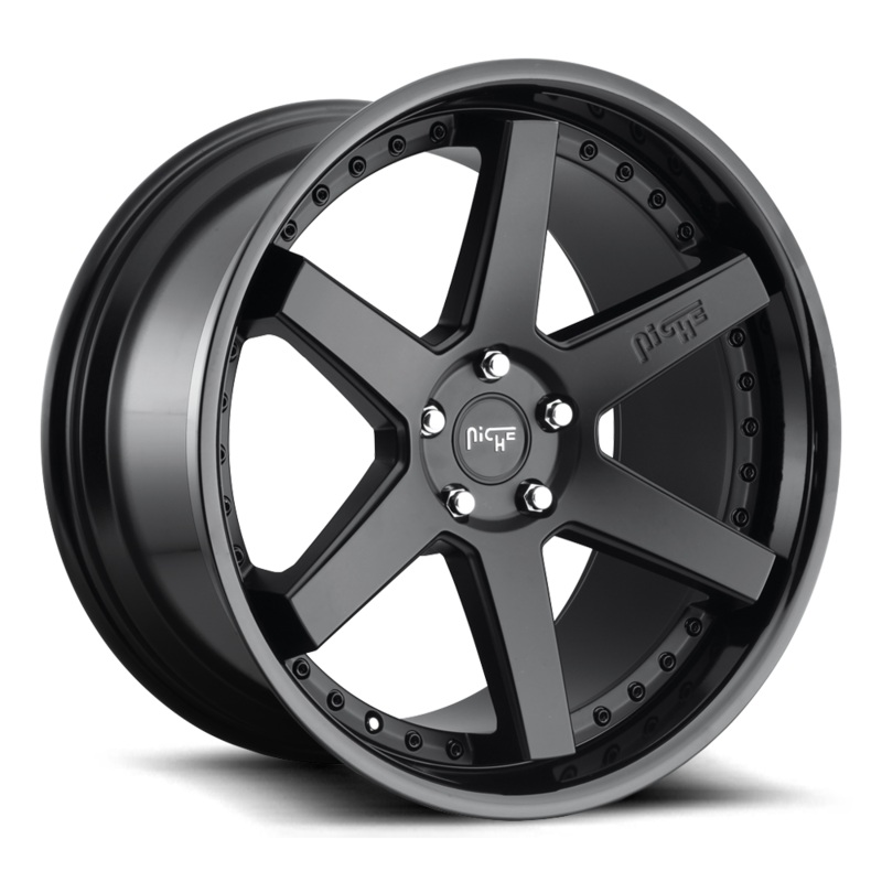 19×10 Niche Sport Altair M192 Gloss Black Matte Black