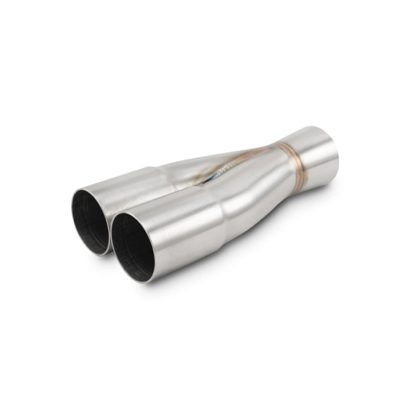 Vibrant 2-1 SS Merge Collectors (1-3/4in Inlet Slipover ID 2in Outlet OD) – Sold Individually
