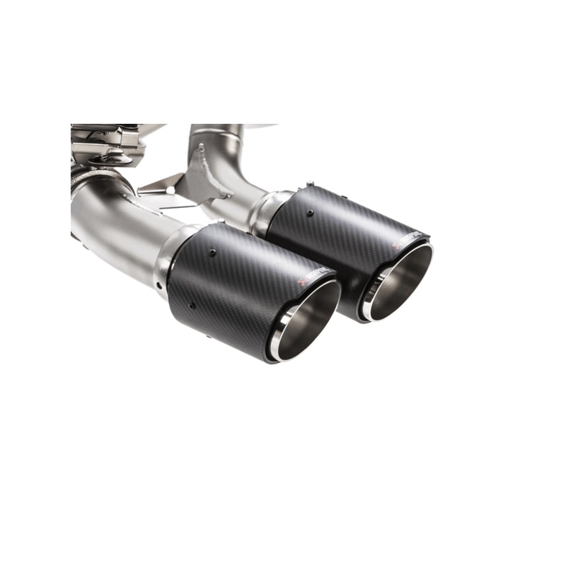Akrapovic 16-17 BMW M2 F87 (Excl M2 Competition) Evolution Line Cat Back (Titanium) w/Carbon Tips