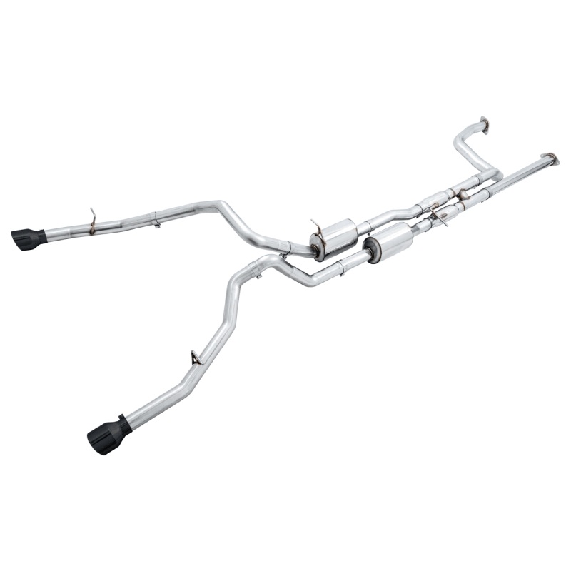 AWE Tuning 21-23 RAM 1500 TRX 0FG Cat-Back Exhaust – Diamond Black Tips