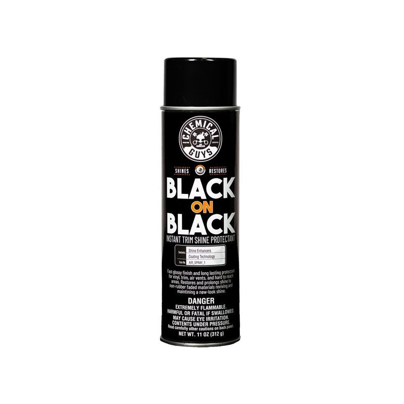 Chemical Guys Black On Black Instant Shine Exterior Spray Dressing (AIR_SPRAY_1)
