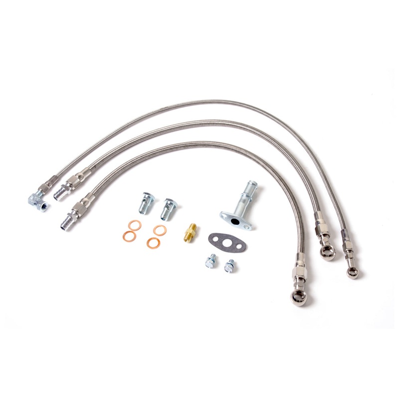 HYUNDAI Genesis Garrett GT25 GT28 GT30 Ball Bearing Turbo Oil Water Line Kit