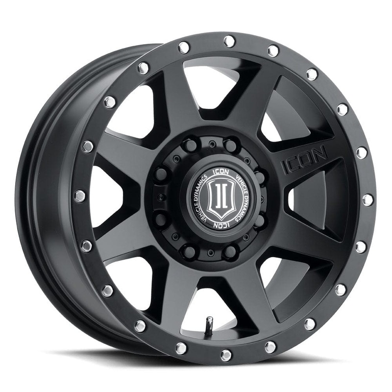 ICON Alloys Rebound 17″ 6×135 Satin Black