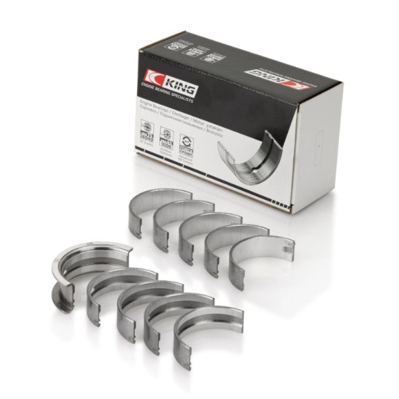 King 91-04 Nissan 146CI/2.4L KA24DE L4 / 89-97 146CI/2.4L KA24E L4  | Size +0.5 Main Bearing Set