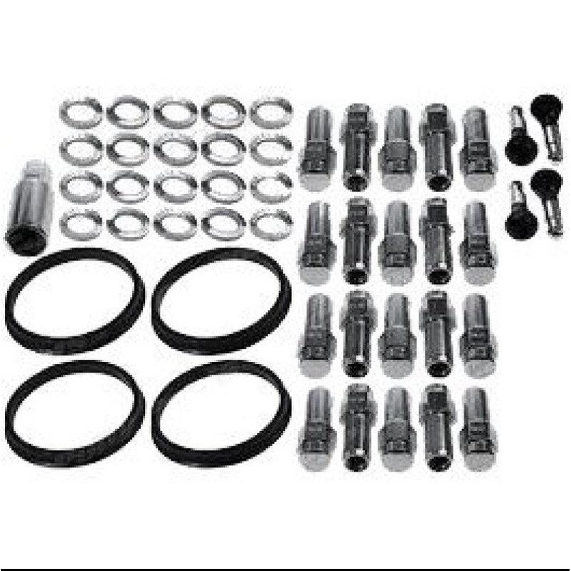 Race Star 1/2in Ford Closed End Deluxe Lug Kit Direct Drill – 20 PK