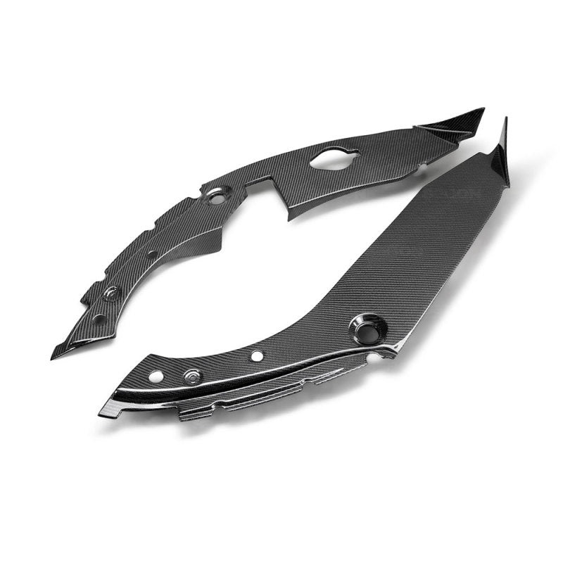 Seibon Carbon Fiber Under Hood Inner Wing Trim – 17-21 Honda Civic Type R (FK8)