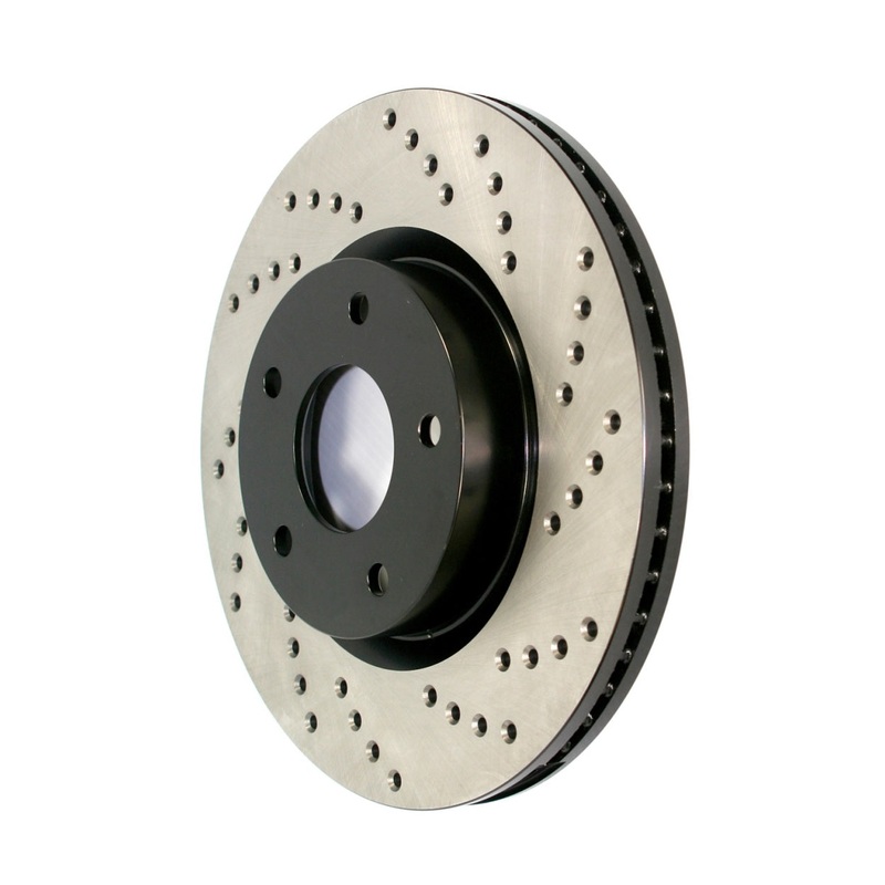 StopTech Sport Cross Drilled Brake Rotor